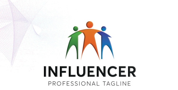 Шаблон логотипа на тему графика