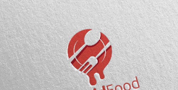 Шаблон логотипа на тему графика