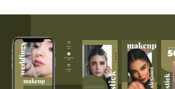 Шаблон для соцсетей на тему графика