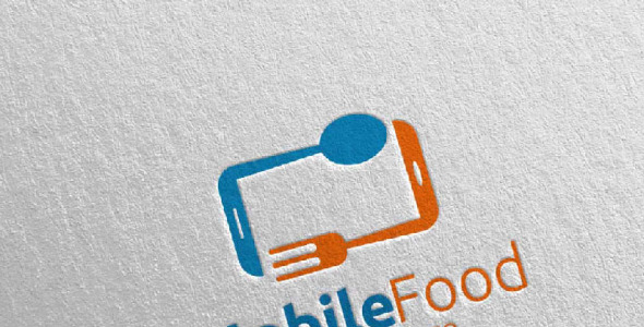 Шаблон логотипа на тему графика