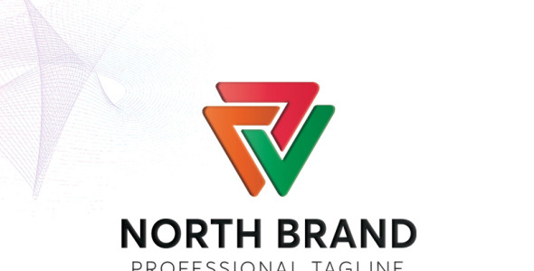 Шаблон логотипа на тему графика