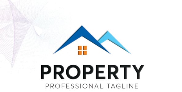 Шаблон логотипа на тему графика