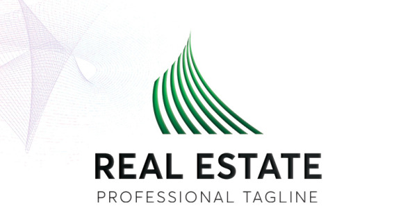 Шаблон логотипа на тему графика