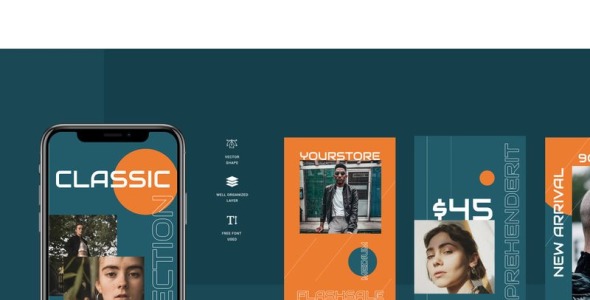 Шаблон для соцсетей на тему графика