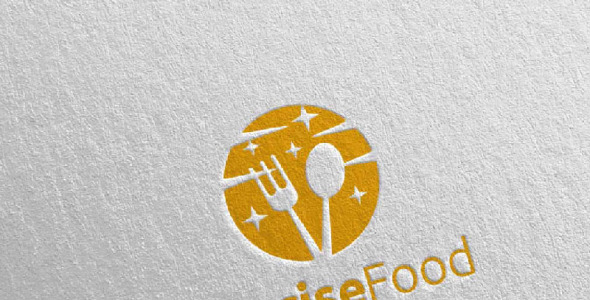 Шаблон логотипа на тему графика