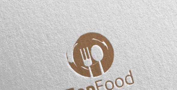 Шаблон логотипа на тему графика