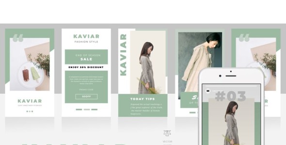 Шаблон для соцсетей на тему графика