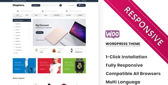 тема мега магазин премиум woocommerce