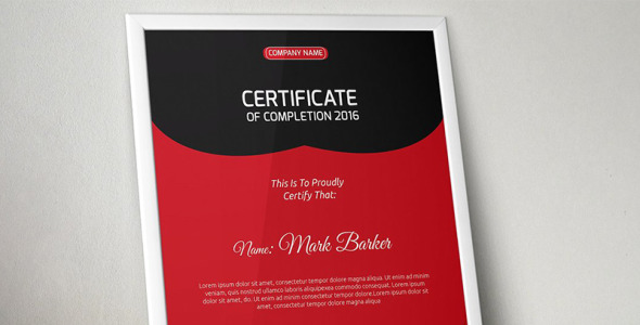 Шаблон сертификата на тему графика