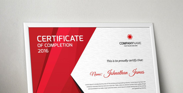 Шаблон сертификата на тему графика