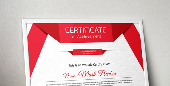 Шаблон сертификата на тему графика