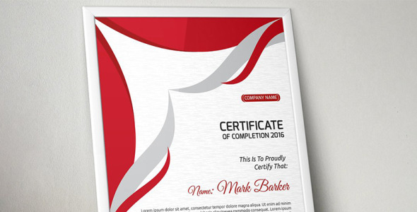 Шаблон сертификата на тему графика