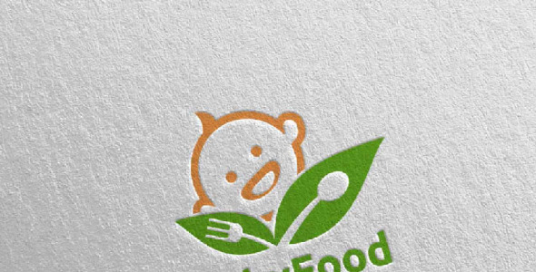 Шаблон логотипа на тему графика