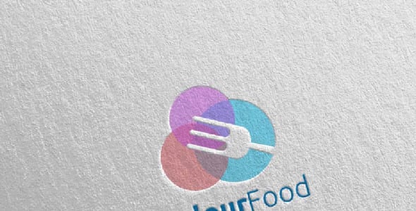 Шаблон логотипа на тему графика