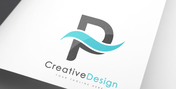 Шаблон логотипа на тему графика