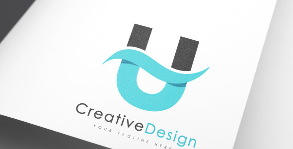 Шаблон логотипа на тему графика