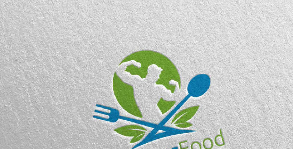 Шаблон логотипа на тему графика