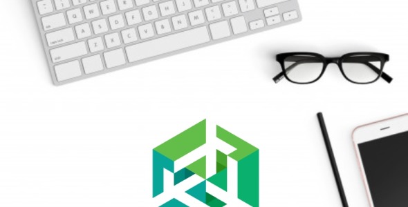 Шаблон логотипа на тему графика