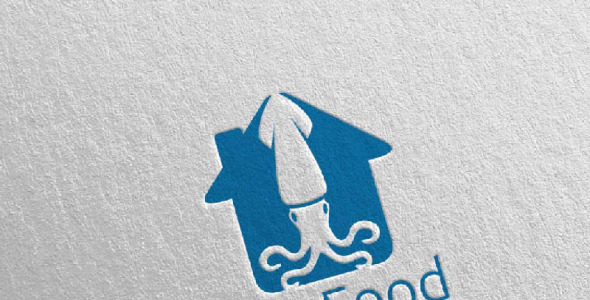 Шаблон логотипа на тему графика