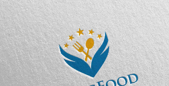 Шаблон логотипа на тему графика