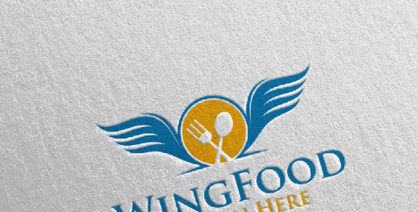 Шаблон логотипа на тему графика