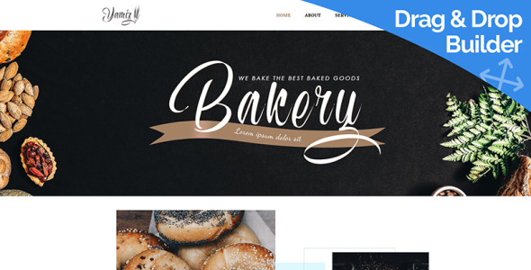 шаблон bakery moto cms 3