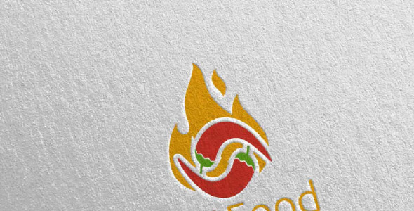 Шаблон логотипа на тему графика