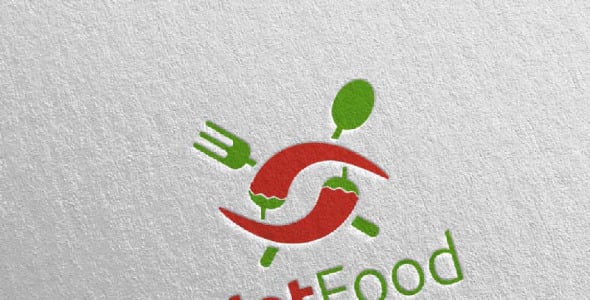 Шаблон логотипа на тему графика