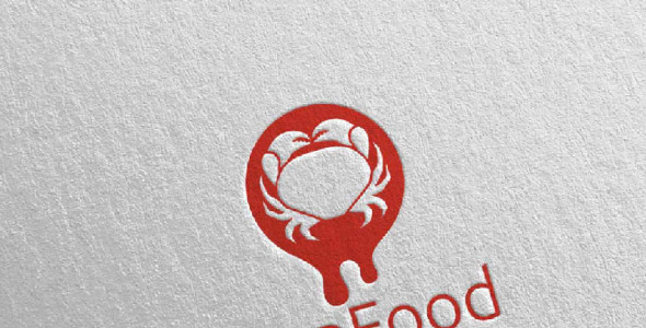 Шаблон логотипа на тему графика