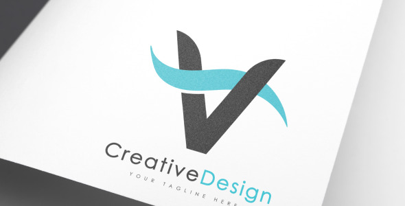 Шаблон логотипа на тему графика