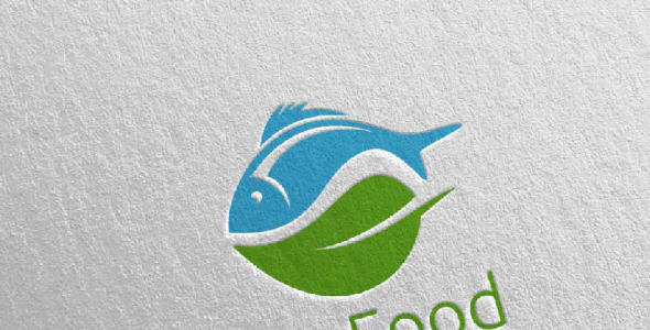 Шаблон логотипа на тему графика