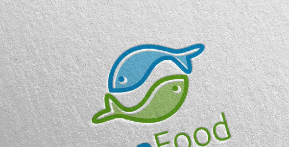 Шаблон логотипа на тему графика