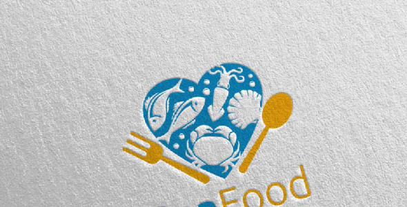 Шаблон логотипа на тему графика