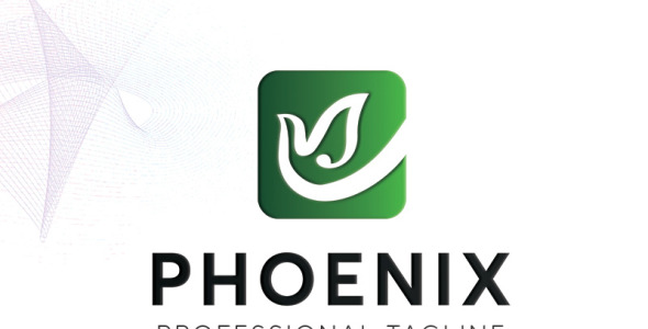 Шаблон логотипа на тему графика