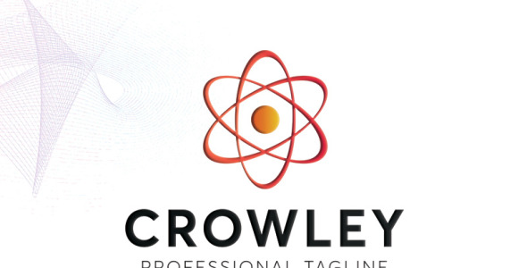 Шаблон логотипа на тему графика