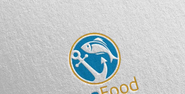 Шаблон логотипа на тему графика