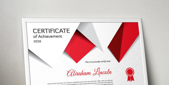 Шаблон сертификата на тему графика