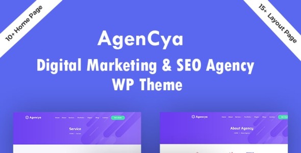 digital marketing &amp; seo agency wordpress theme