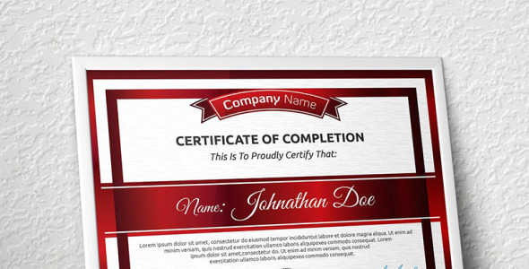 Шаблон сертификата на тему графика