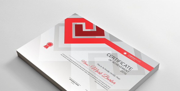 Шаблон сертификата на тему графика