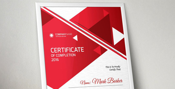 Шаблон сертификата на тему графика