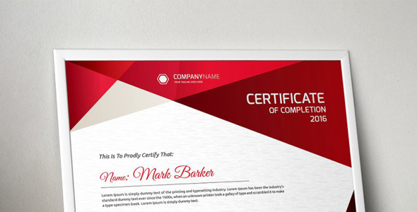 Шаблон сертификата на тему графика