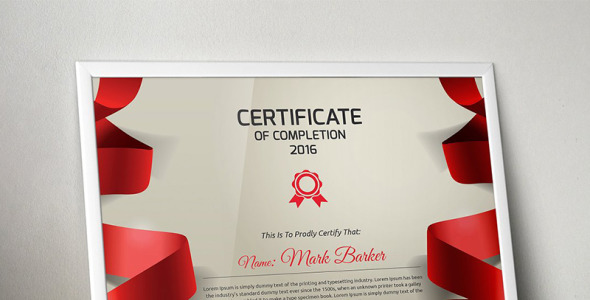 Шаблон сертификата на тему графика