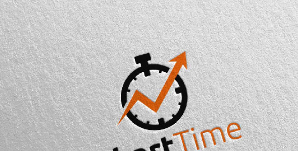 Шаблон логотипа на тему графика