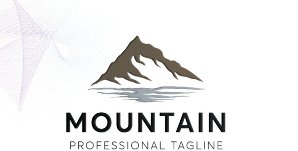 Шаблон логотипа на тему графика