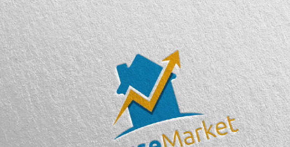 Шаблон логотипа на тему графика