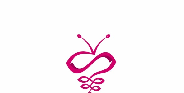 Шаблон логотипа на тему графика