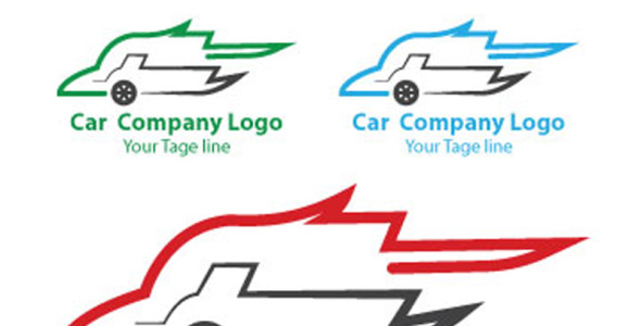 Шаблон логотипа на тему графика