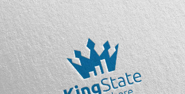 Шаблон логотипа на тему графика