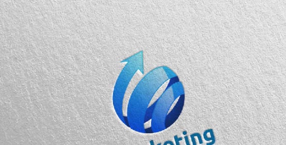 Шаблон логотипа на тему графика